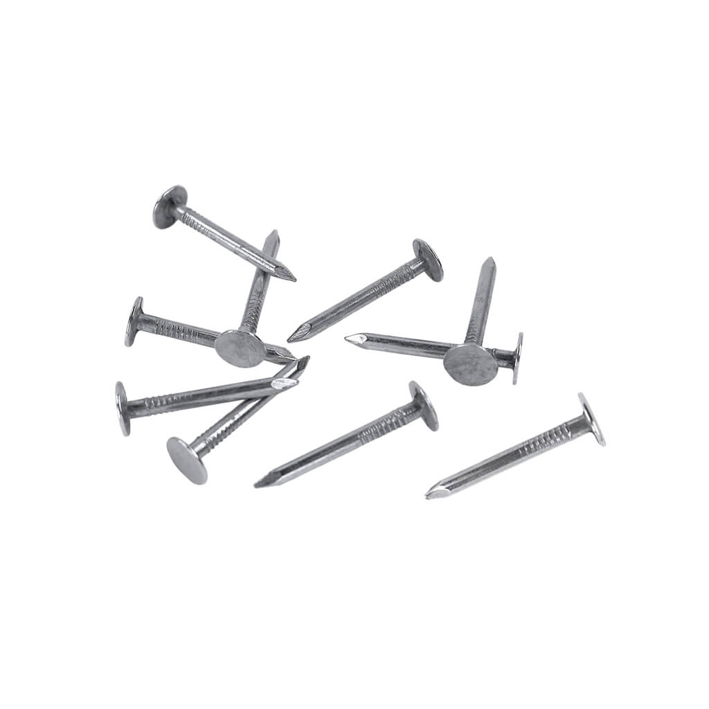 DuraDrive 1-1/4 in Steel Electro-Galvanized Roofing Nails - 50 lb/Box