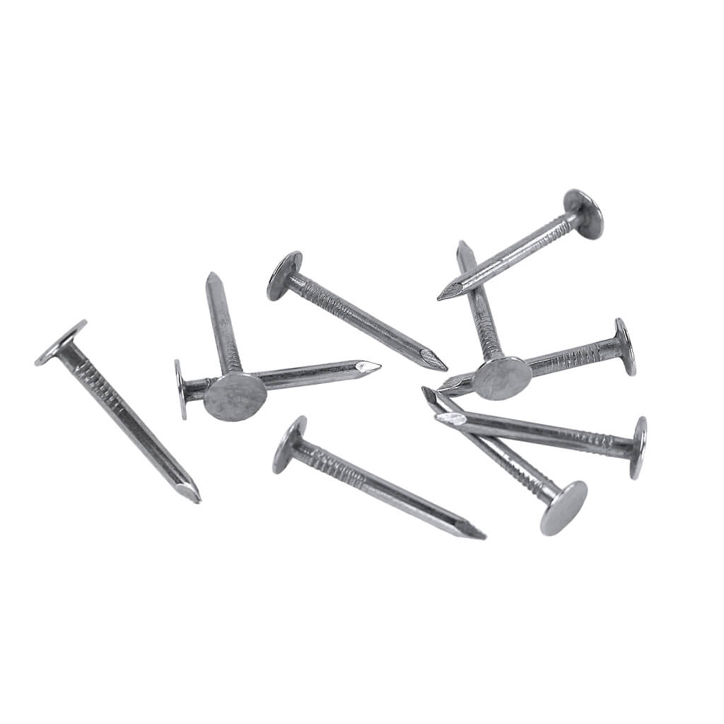 DuraDrive 2 in Steel Electro-Galvanized Roofing Nails - 50 lb/Box