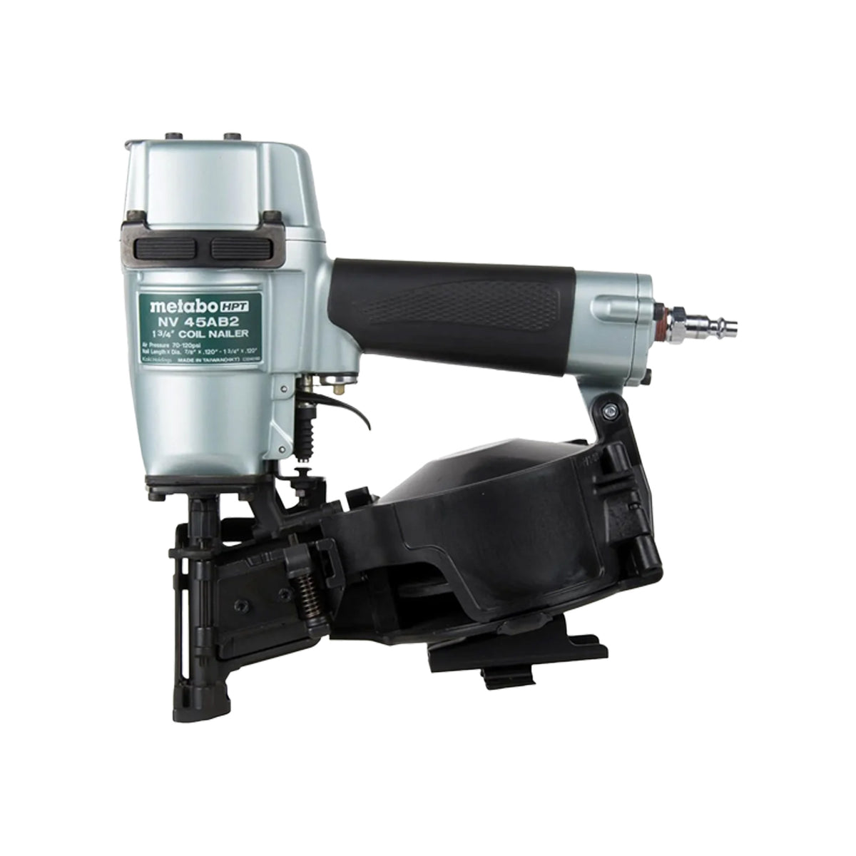 Metabo HPT NV45AB2 1-3/4 in. Coil Roofing Nailer