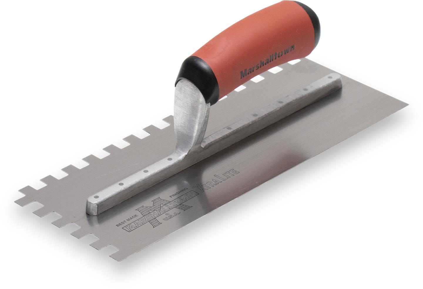 MARSHALLTOWN 15820 3/8 in. Durasoft Handle Square Notched Trowel