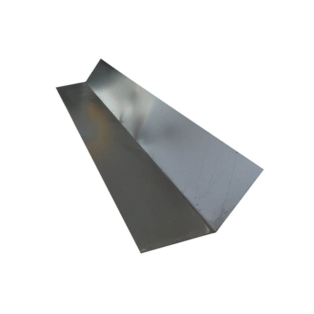 DuraDrive 24 x 96 in 30 Gauge Galvanized Steel Metal Valley Flashing