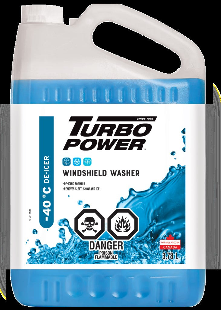 3.78-Litre -40Â°C All Season Windshield Washer Fluid