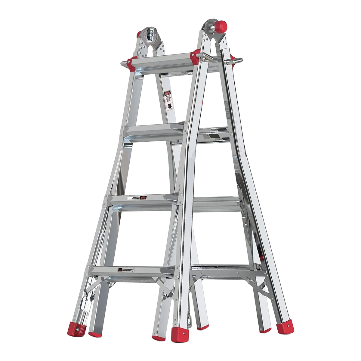 DuraDrive 17' Aluminum Multi Position Ladder, 300 Lbs. Grade 1A