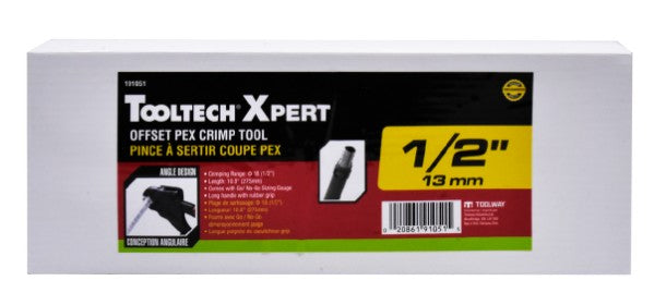 Tooltech Offset Pex Crimp Tool 1/2 in.