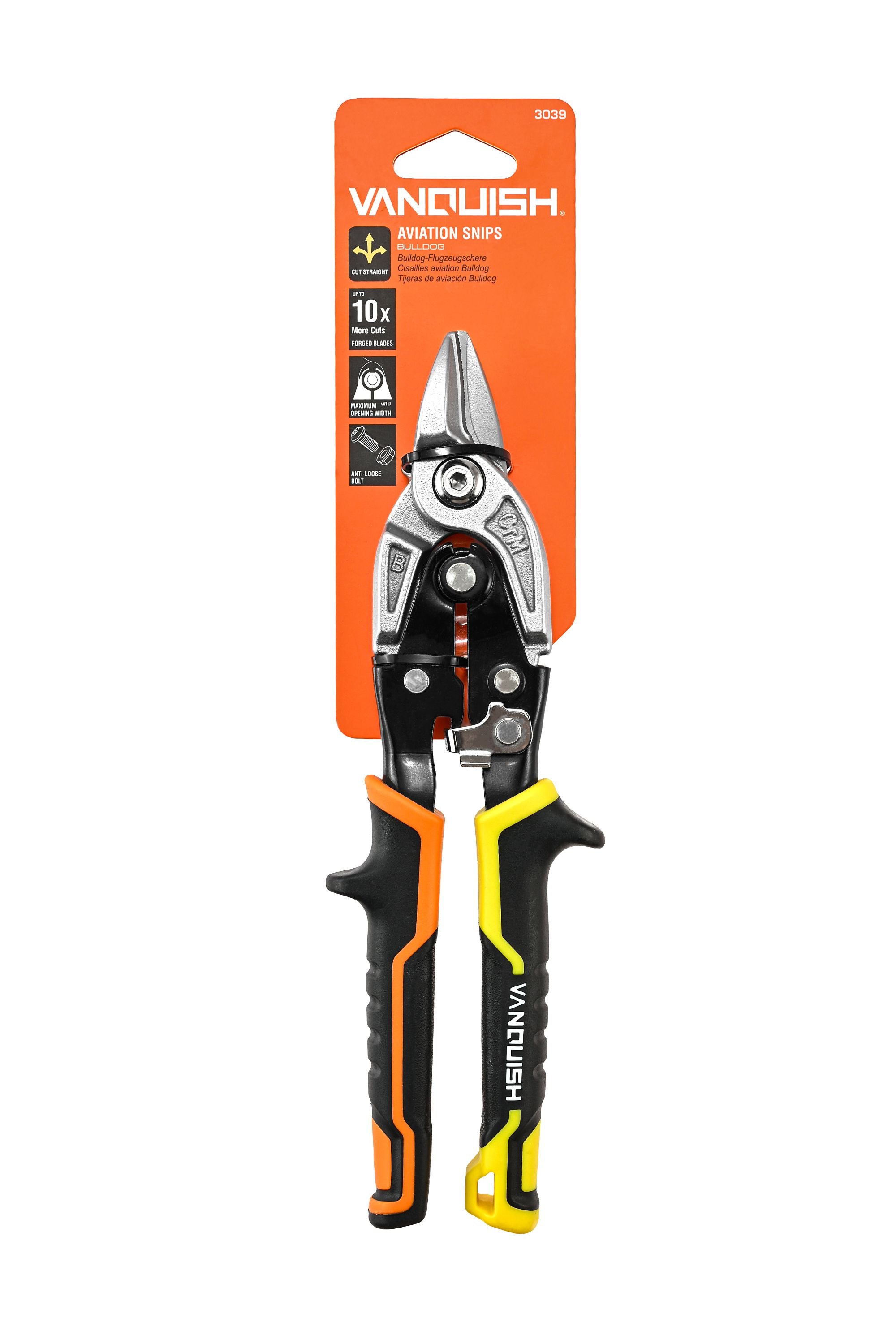 Vanquish 3039 9 in. Bulldog Aviation Snip