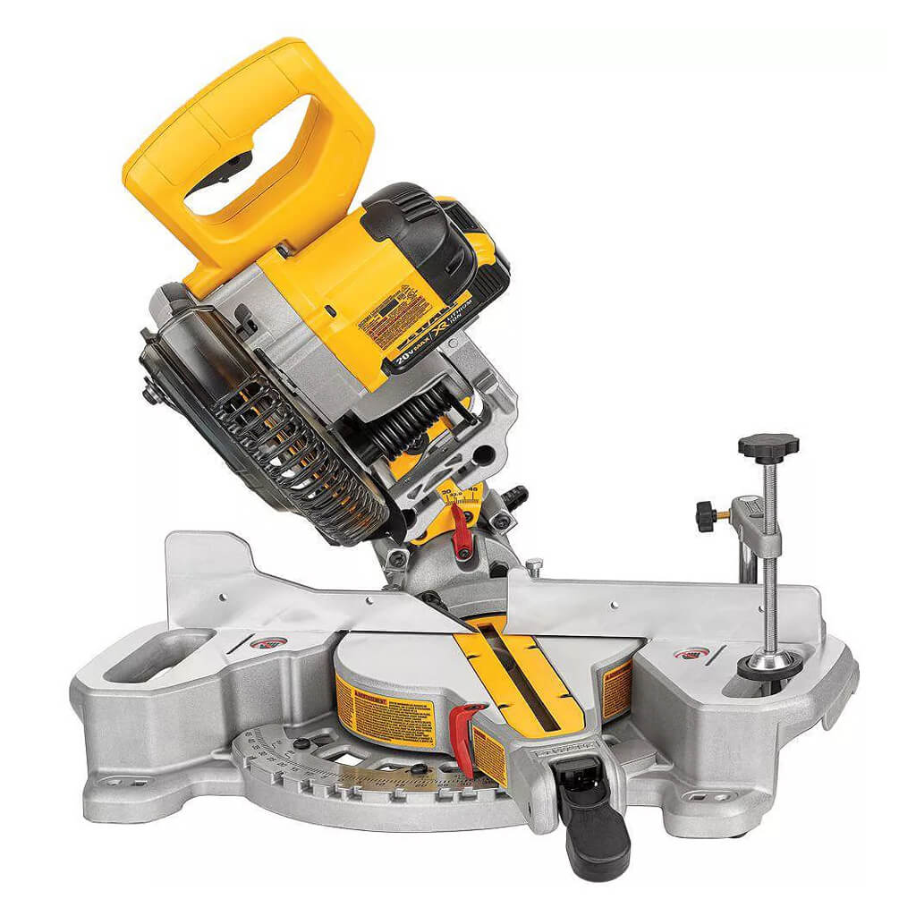 DeWalt DCS361B 7-1/4 in 20 V Lithium-Ion Cordless Sliding Miter Saw (Tool Only)