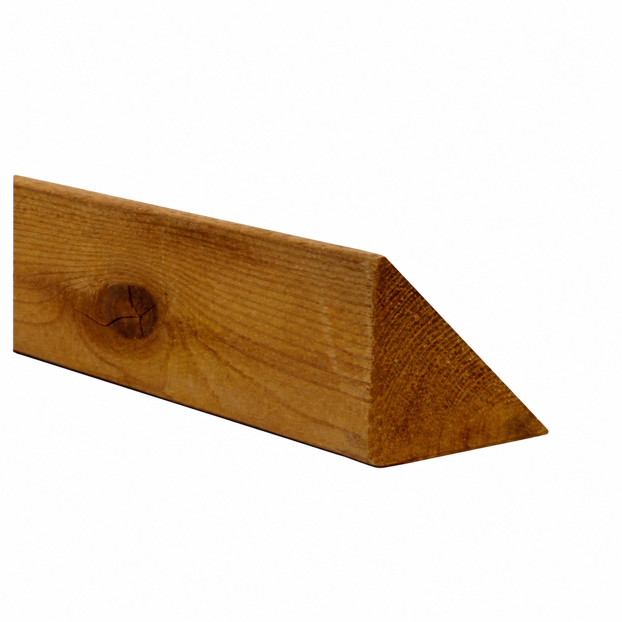 4 in. x 4 in. x 8 ft. Pressure Treated Cant Strip
