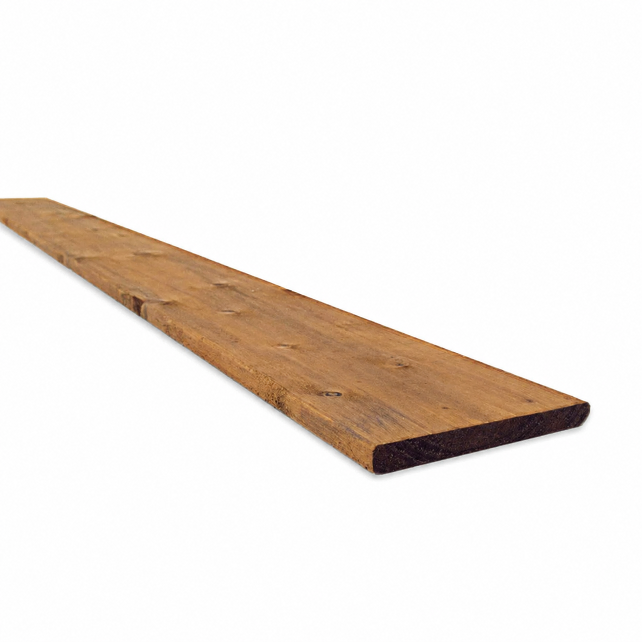 1 in. x 6 in. x 6 ft. Brown Pressure Treated Lumber Fence Board