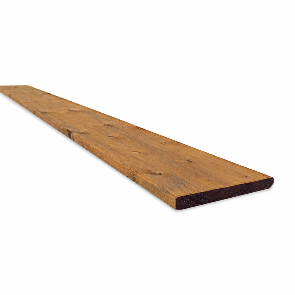 1 in. x 6 in. x 8 ft. Brown Pressure Treated Lumber Fence Board