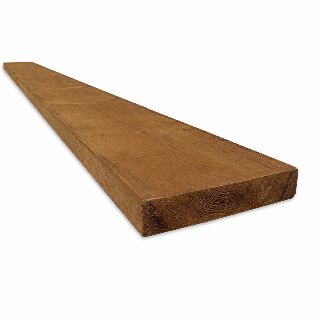 2 in. x 8 in. x 16 ft. Brown Pressure Treated Lumber