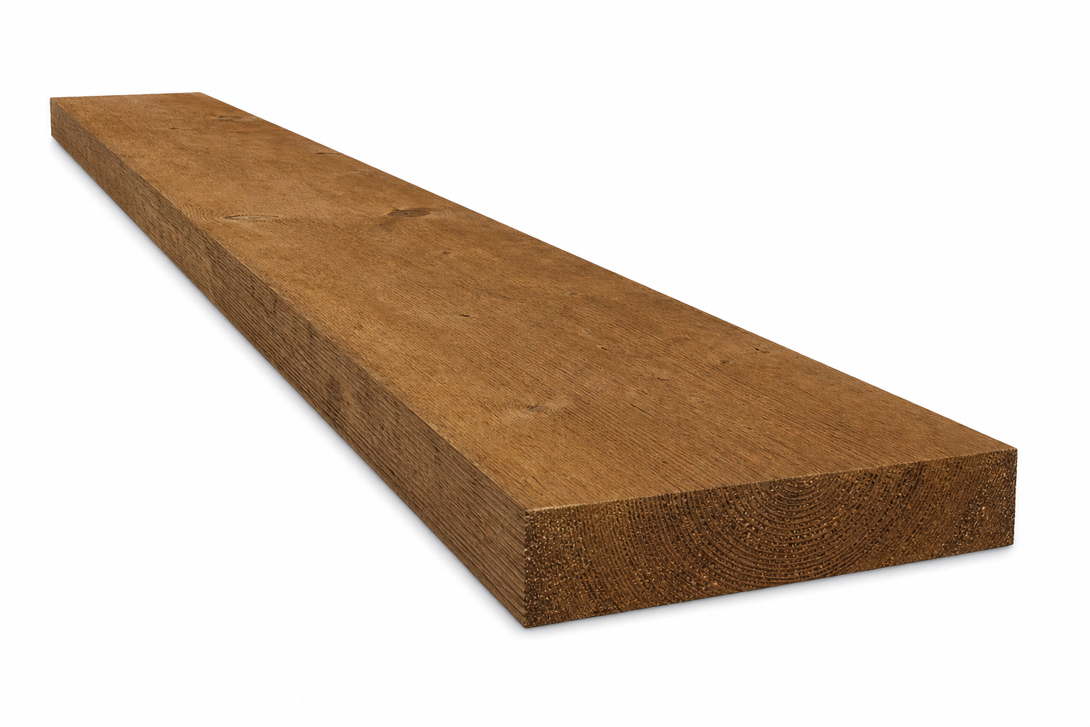 2 in. x 10 in. x 12 ft. Brown Pressure Treated Lumber