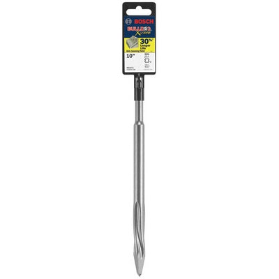 BOSCH HS1472 10 in. SDS-Plus BULLDOG XTREME Hammer Steel Twist Star Point Chisel Bit