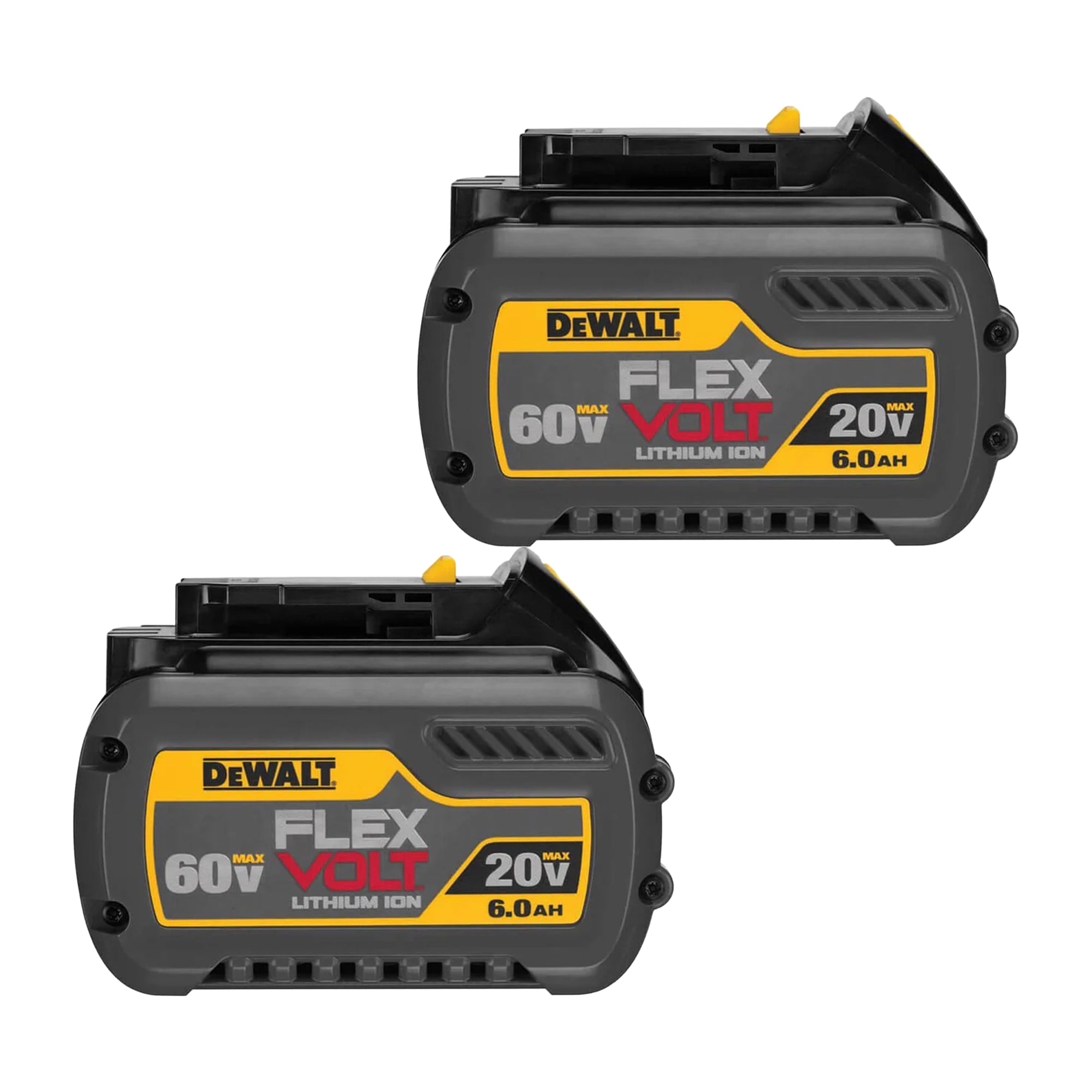 DEWALT DCB606-2 FLEXVOLT 20-Volt/60-Volt 6.0-Ah MAX Lithium-Ion Battery (2-Pack)