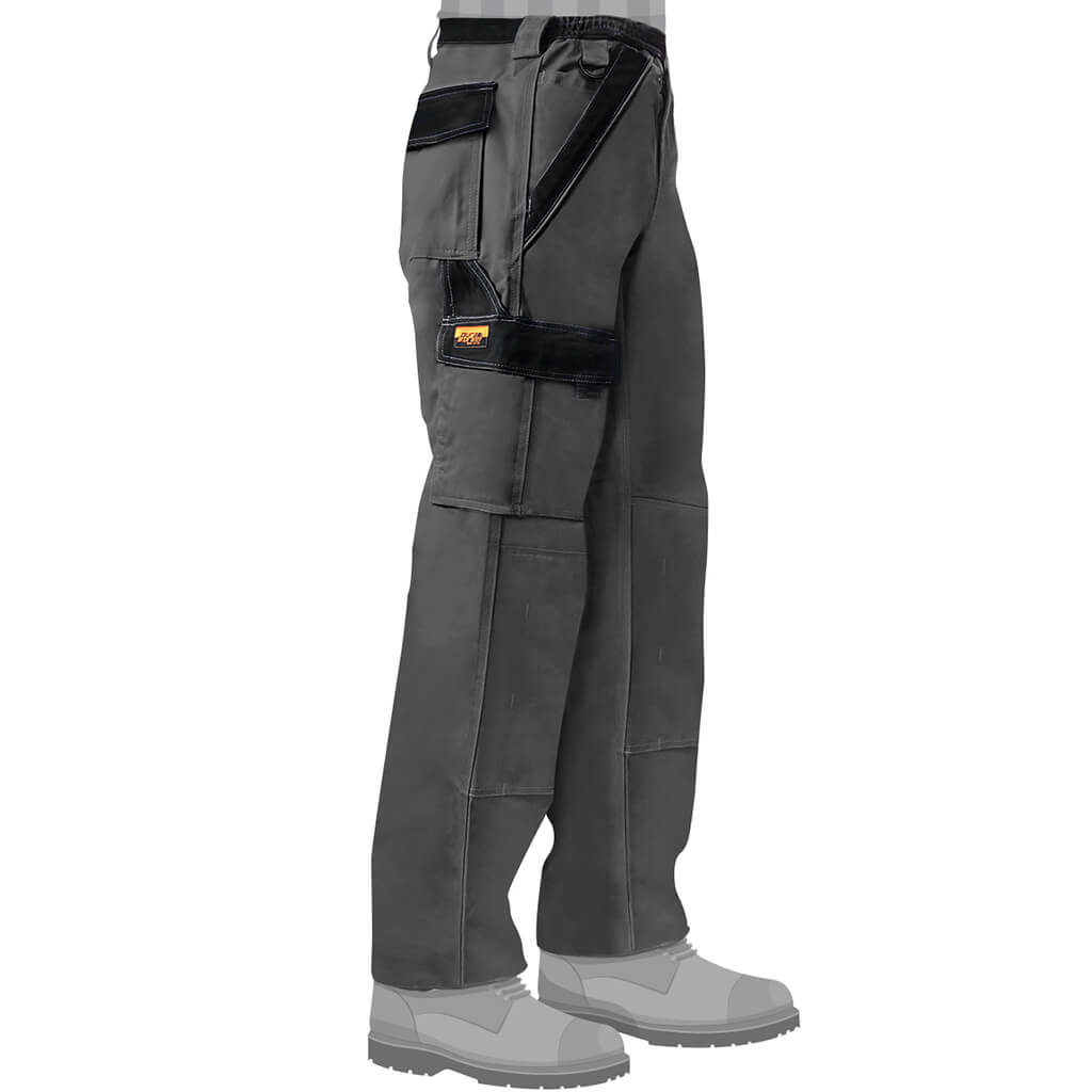 DuraDrive Grey Two Tone Tradesman Work Pant