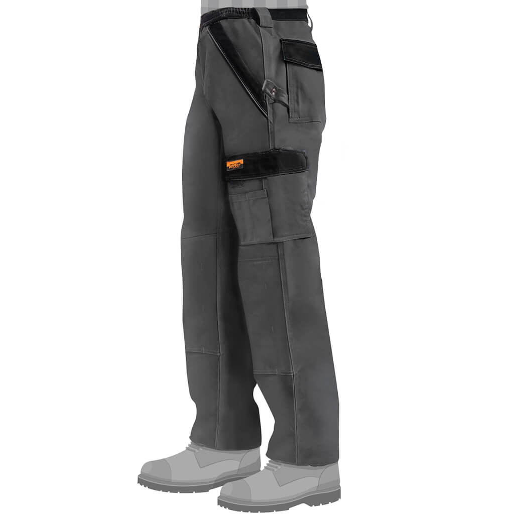 DuraDrive Grey Two Tone Tradesman Work Pant