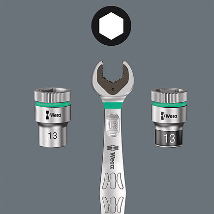 Wera 05056490001 Tool-Check Plus Ratchet 39pc Set W/ Socket Metric