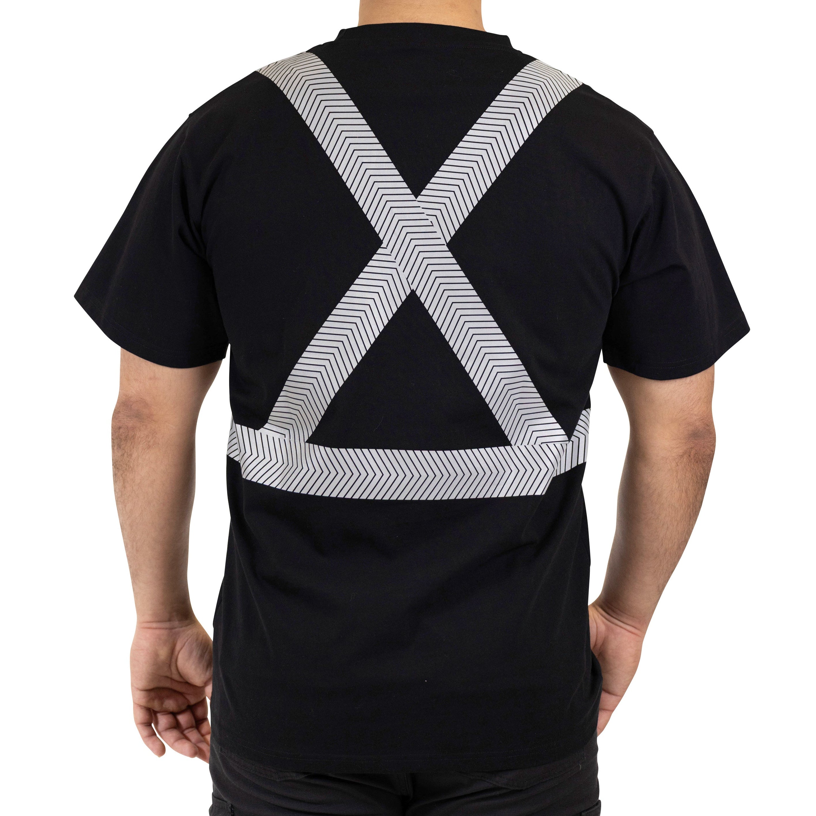 DuraDrive Cotton Safety Shirt with Printed Reflective Tape