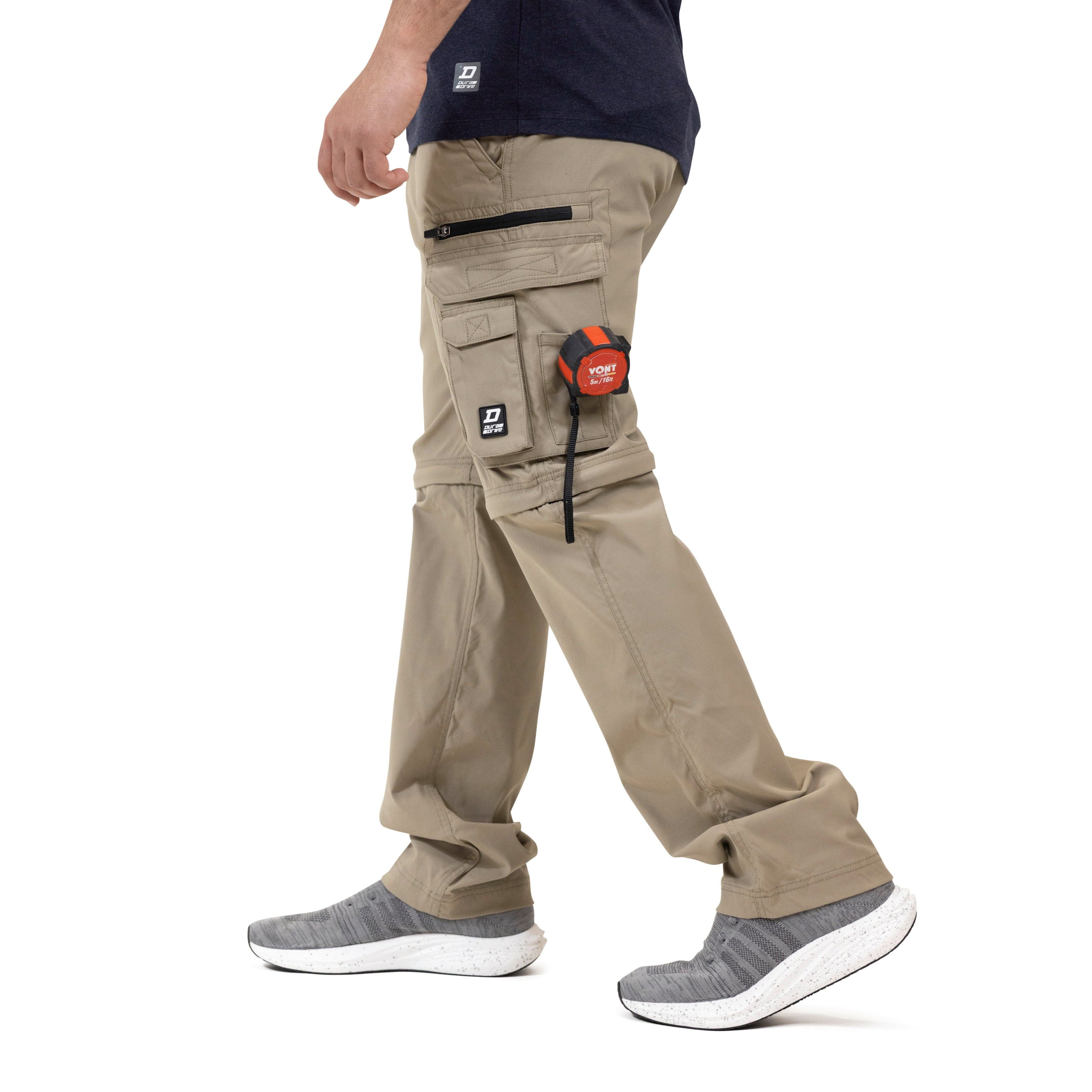 DuraDrive Elevate Flex-Fabric Convertible Cargo Work Pants