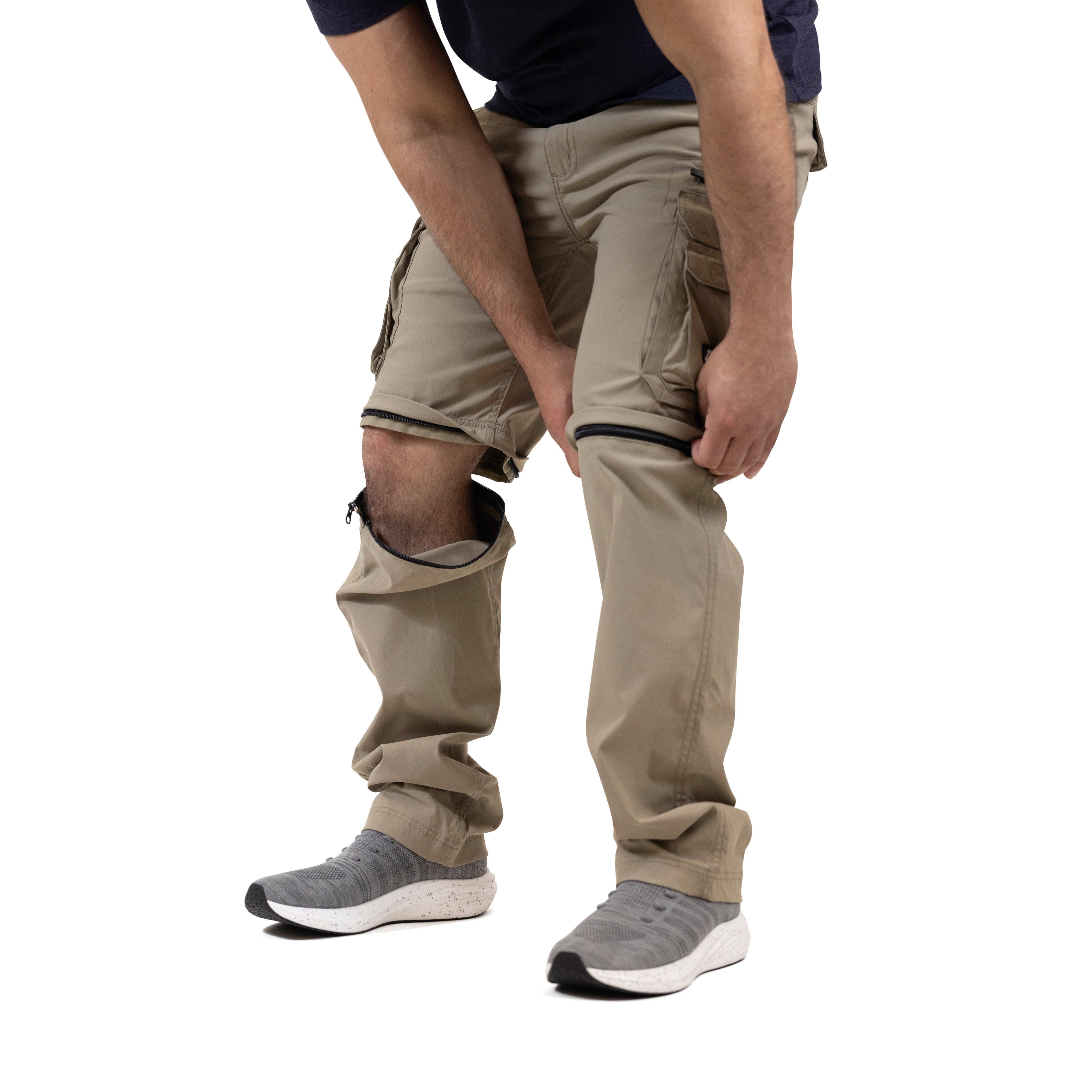 DuraDrive Elevate Flex-Fabric Convertible Cargo Work Pants
