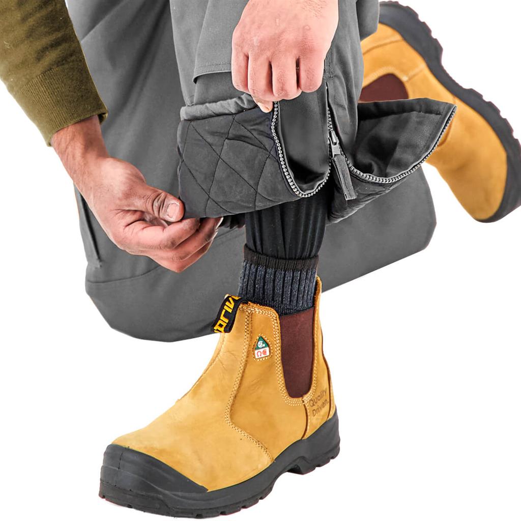 DuraDrive Grey Tradesman Two Tone Insulated Overall