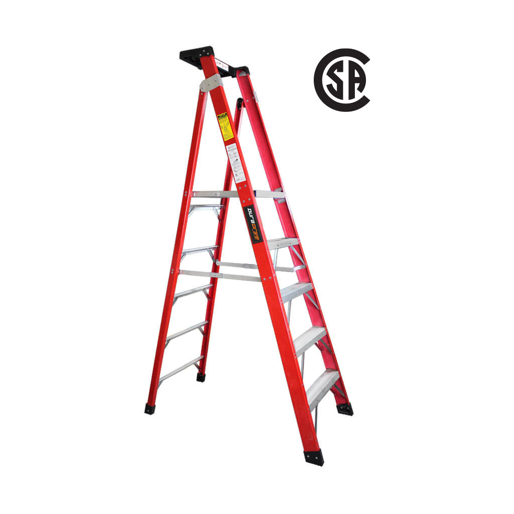 DuraDrive 300 lb 5 ft Fiberglass Platform Ladder