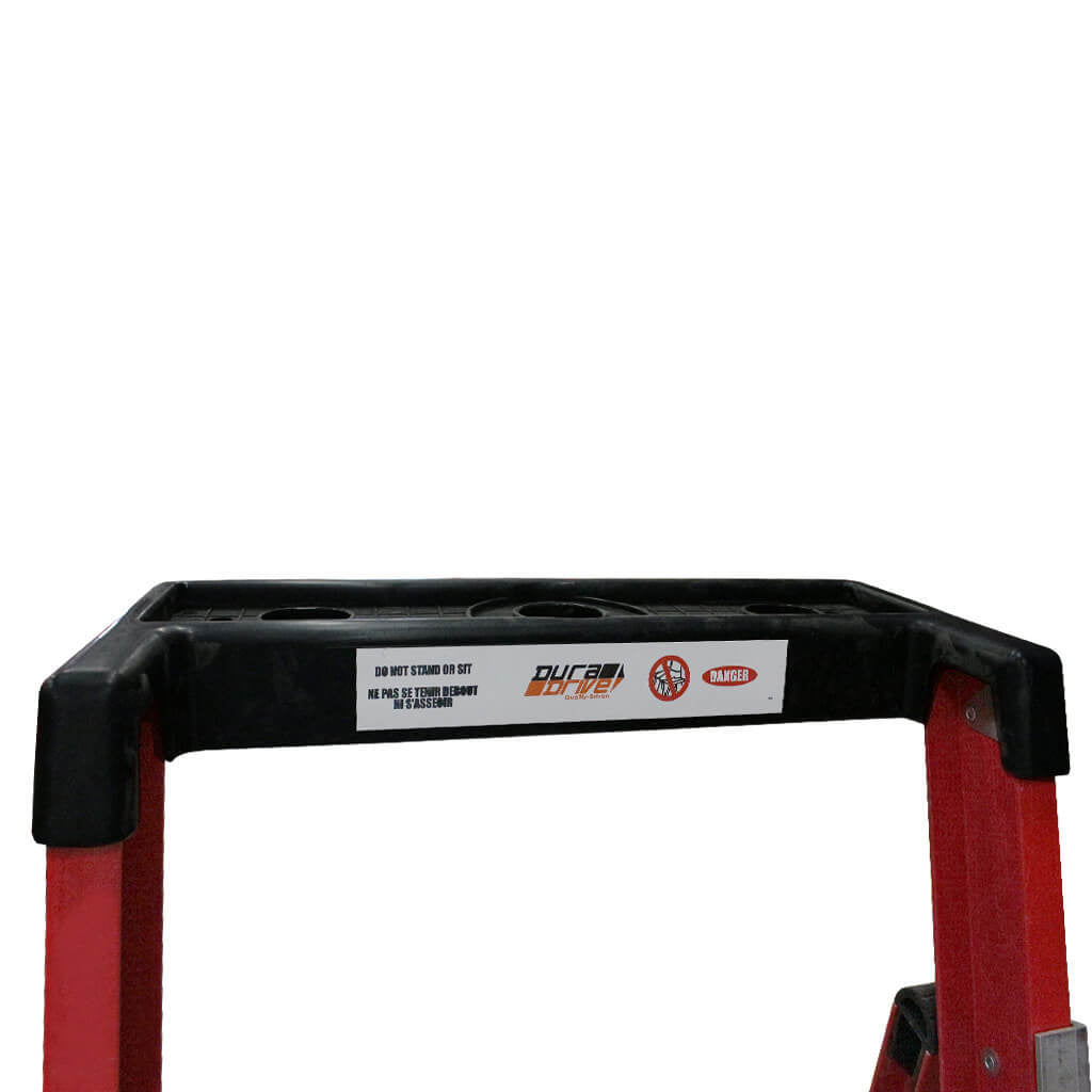 DURADRIVE F/G STEP PLATFORM LADDER 7' 1A CSA APPROVED