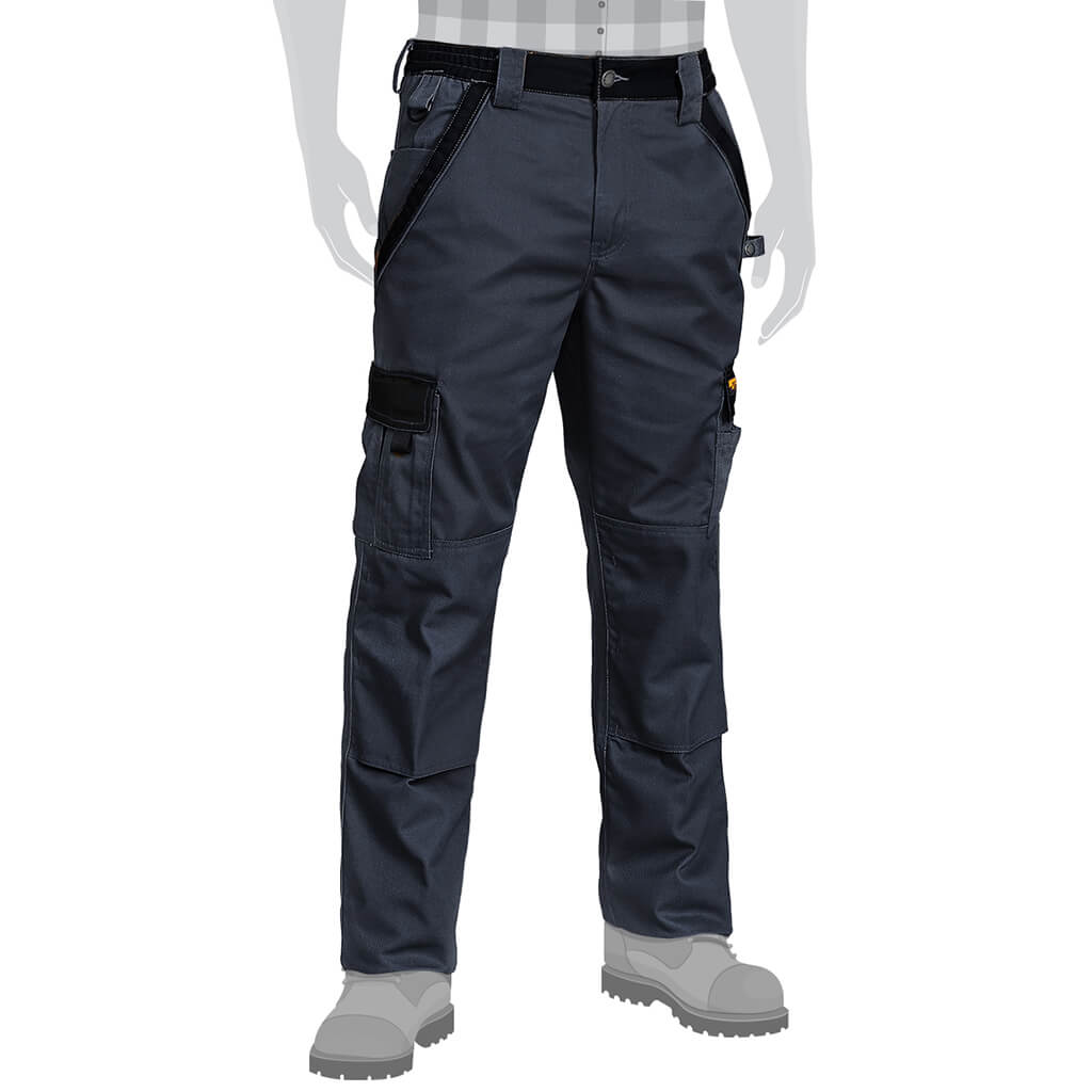 DuraDrive Men's Navy Blue 65% Polyester/35% Cotton Two Tone Tradesman Work Pant