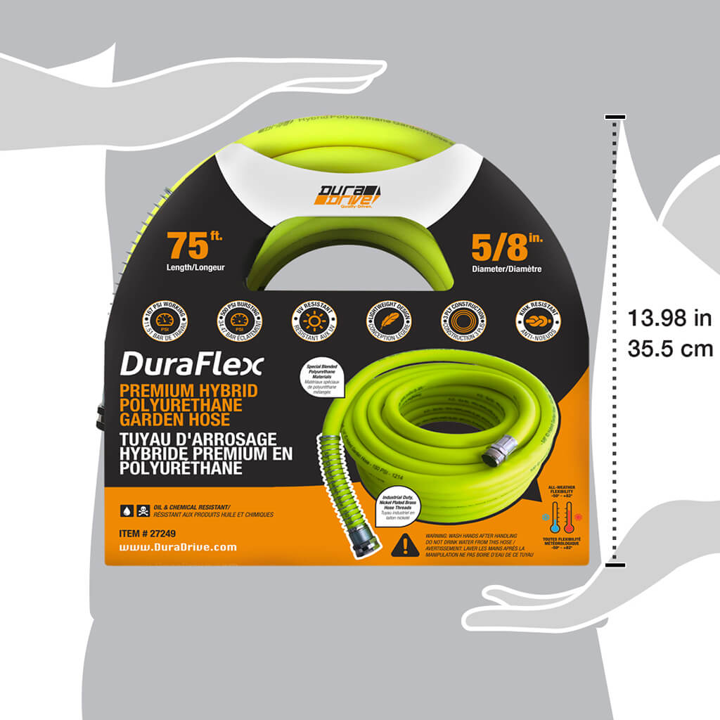 DuraDrive LG5875F 5/8 in x 75 ft Garden Hose