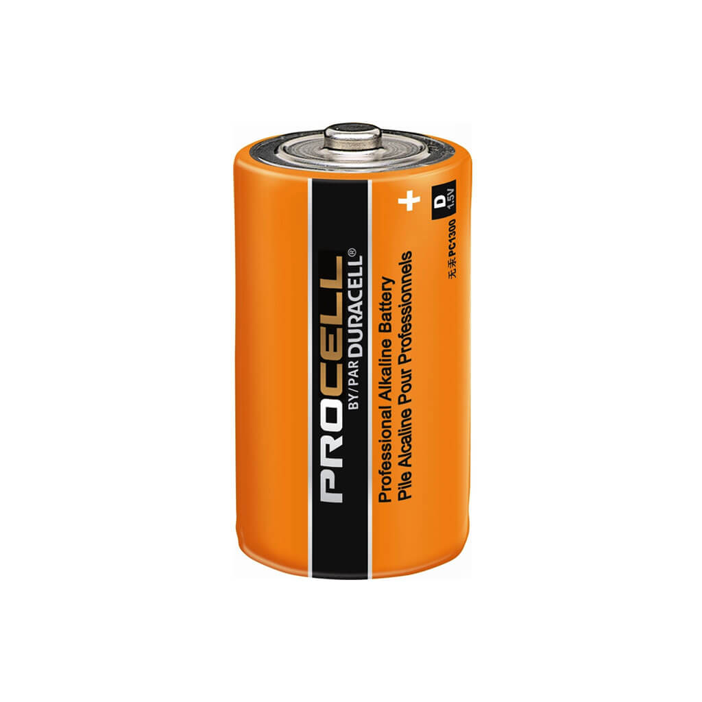 Duracell PC1300 PROCELL Alkaline-Manganese Dioxide 12000 mAh 1.5 V Professional Alkaline Battery