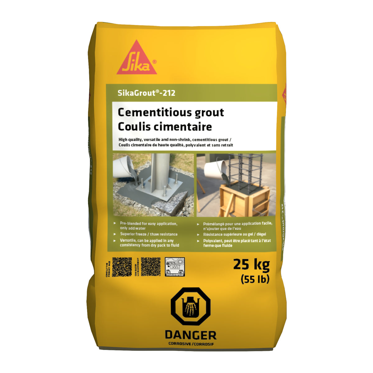 Sika SikaGrout-212 25kg Non-Shrink Cementitious Grout