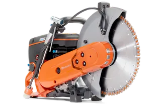 Husqvarna K770 power cutter - rear studio view