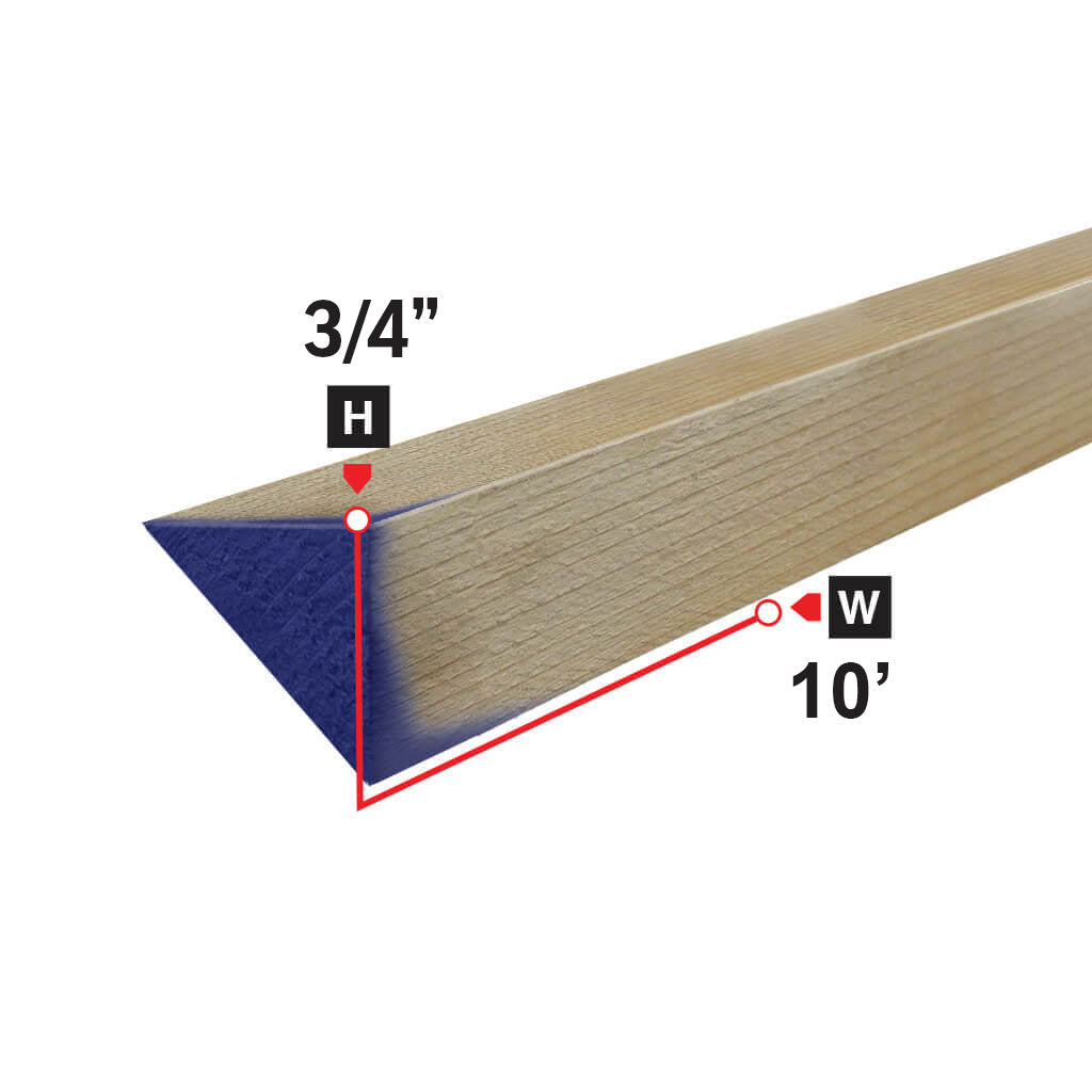 3/4 in. x 10 ft. Roofing Cant Strip Wood (1000 ft.-Bundle)