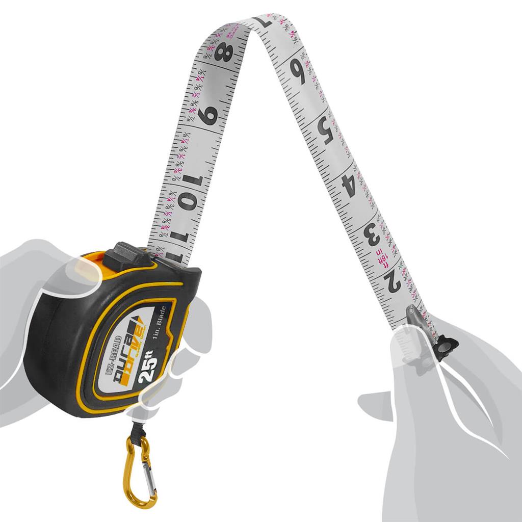 DuraDrive 25 ft. x 1 in. Magnetic Tape Measure