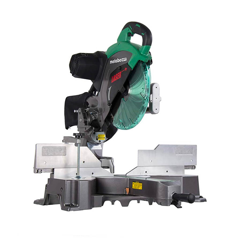 Metabo HPT C12RSH2 12in Dual Bevel Sliding Corded Miter Saw with Laser