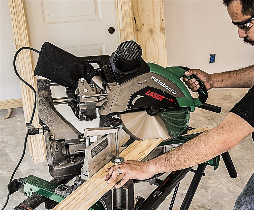 Metabo HPT C12RSH2 12in Dual Bevel Sliding Corded Miter Saw with Laser