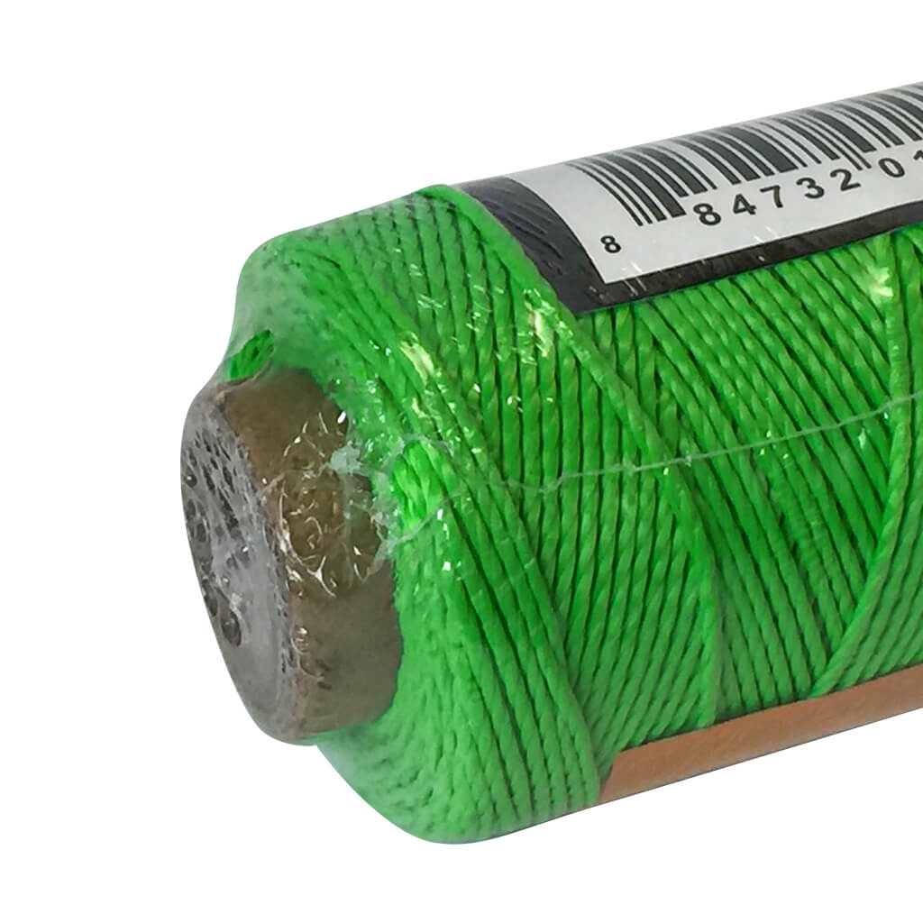 DuraDrive Nylon Bright Green 18 Gauge Twisted 3-Strand Mason Line Twine