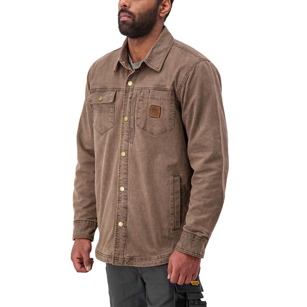 DuraDrive Soni Vintage Shirt Jacket Brown