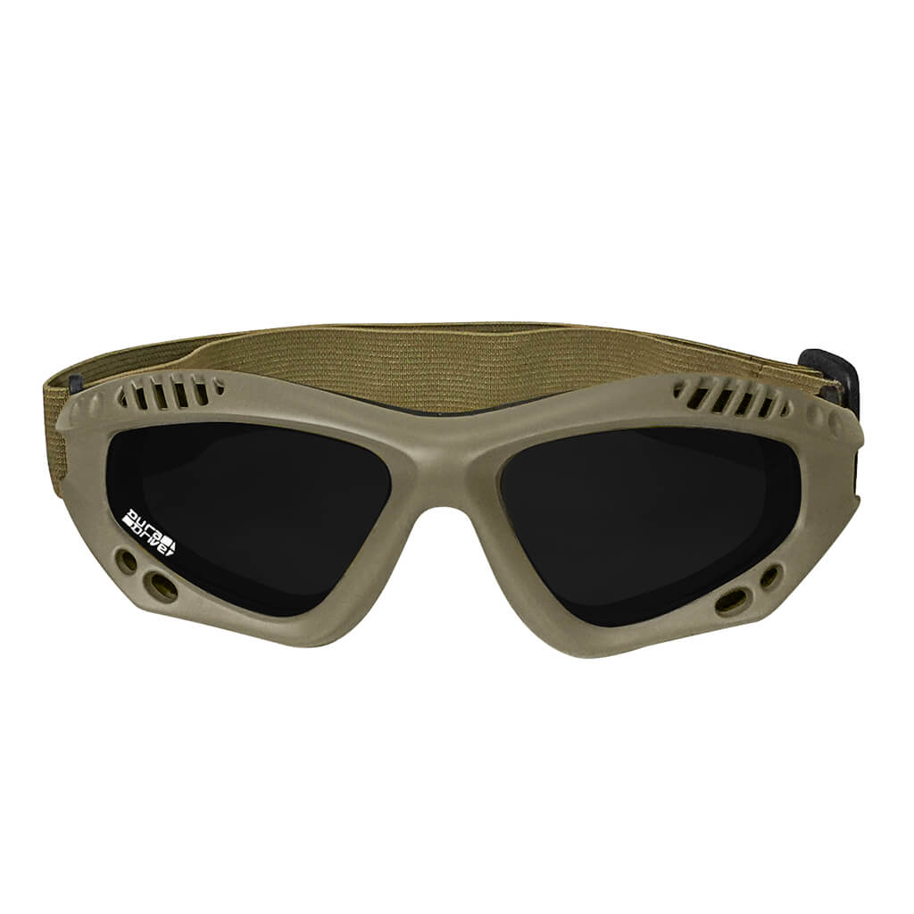 DuraDrive A04-01G Anti-Fog Anti-Scratch Smoke Polycarbonate Safety Goggle