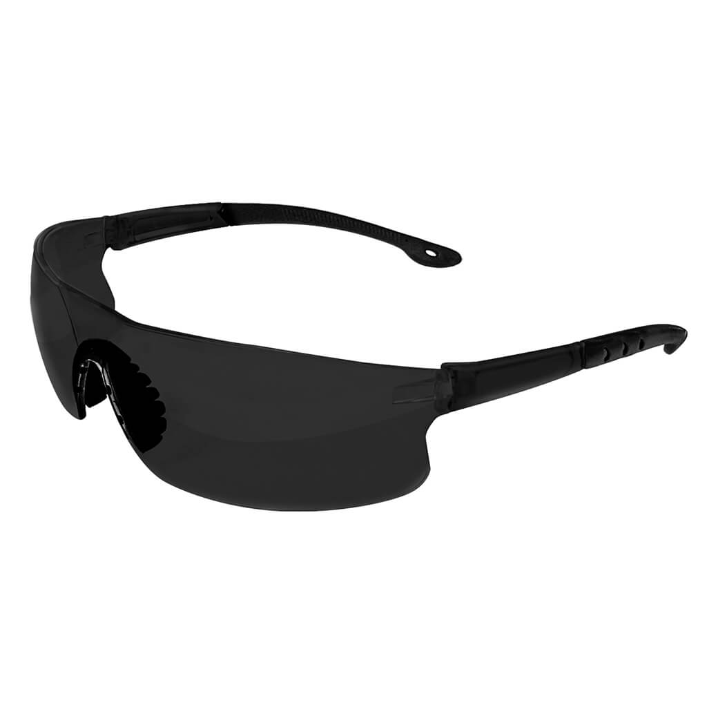 DuraDrive A07-29S Anti-Fog Anti-Scratch Smoke Black Wrap Around Safety Glass