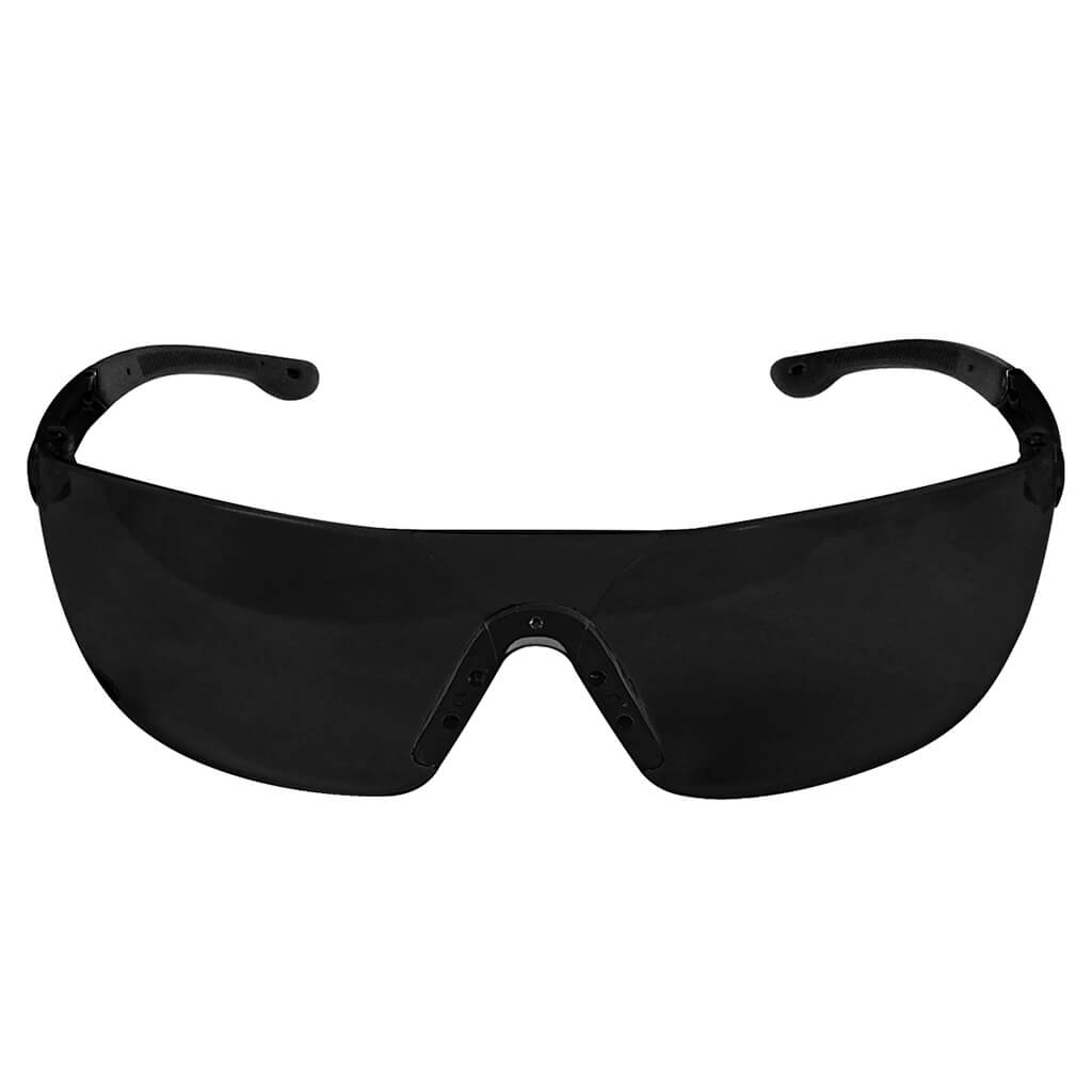 DuraDrive A07-29S Anti-Fog Anti-Scratch Smoke Black Wrap Around Safety Glass