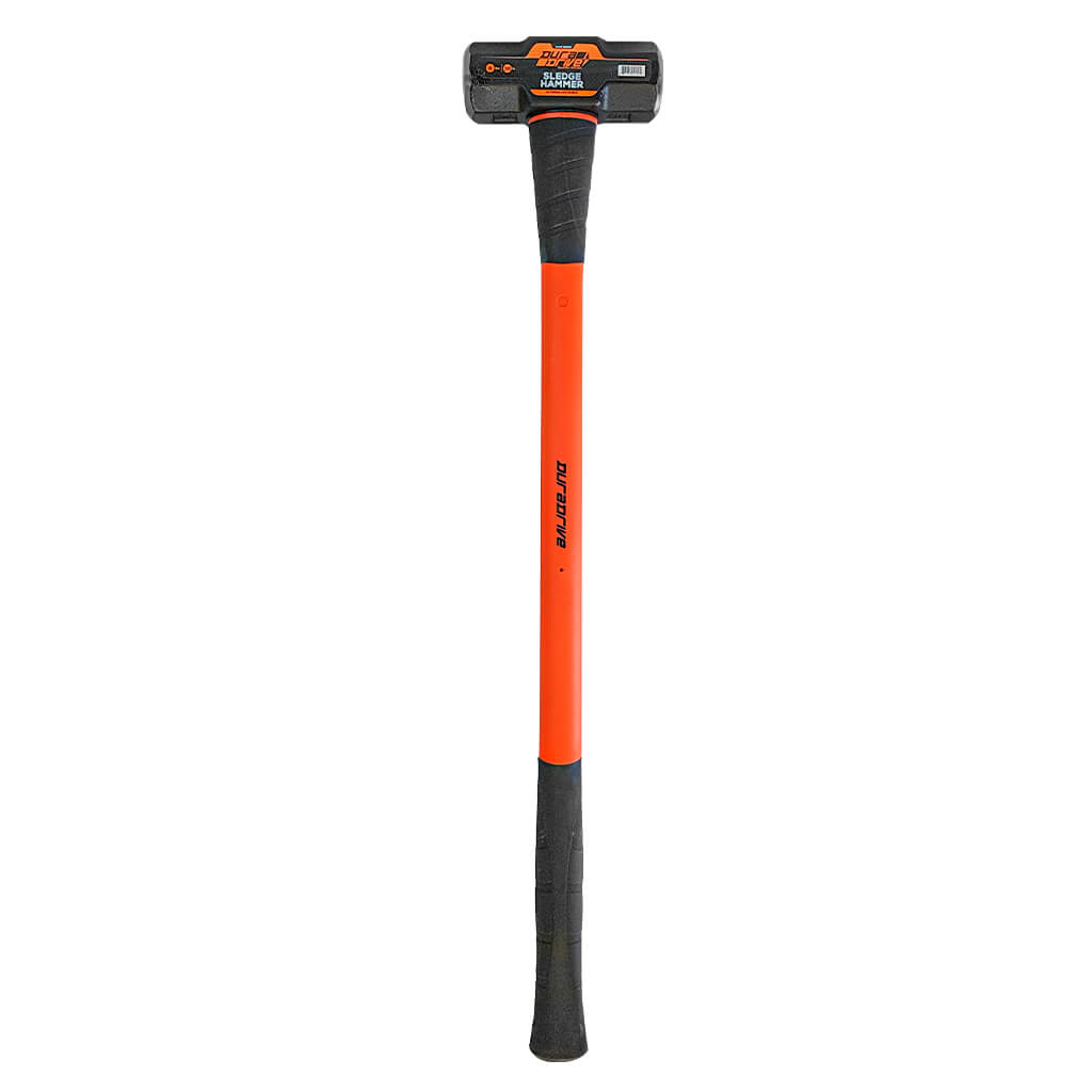 DuraDrive 8 lb Fiberglass Sledge Hammer with Fiberglass Handle