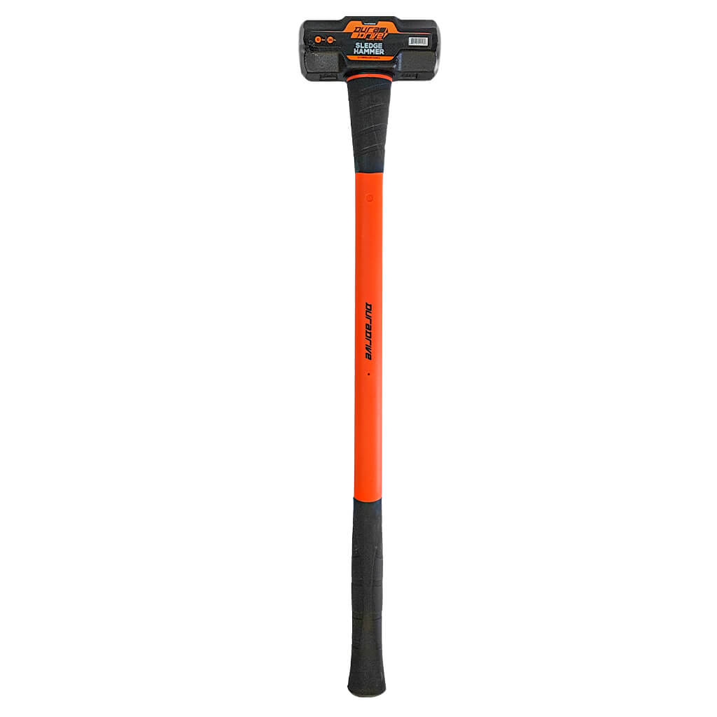 DuraDrive 10 lb Fiberglass Sledge Hammer with Fiberglass Handle