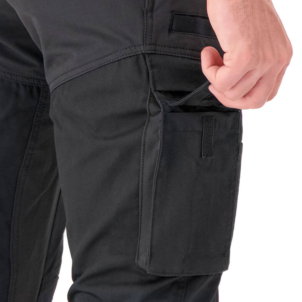 DuraDrive Trill Black Water Repellent Utility Work Pants