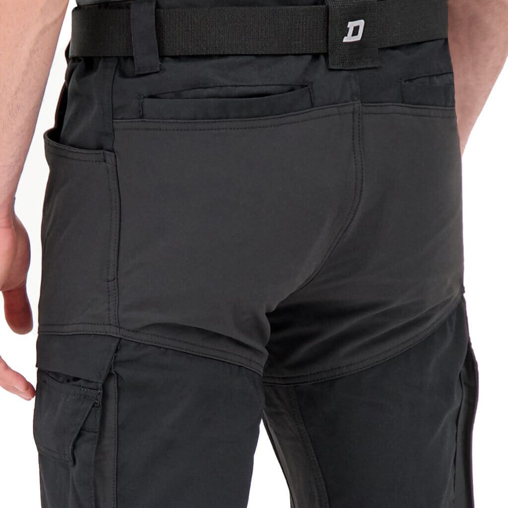 DuraDrive Trill Black Water Repellent Utility Work Pants