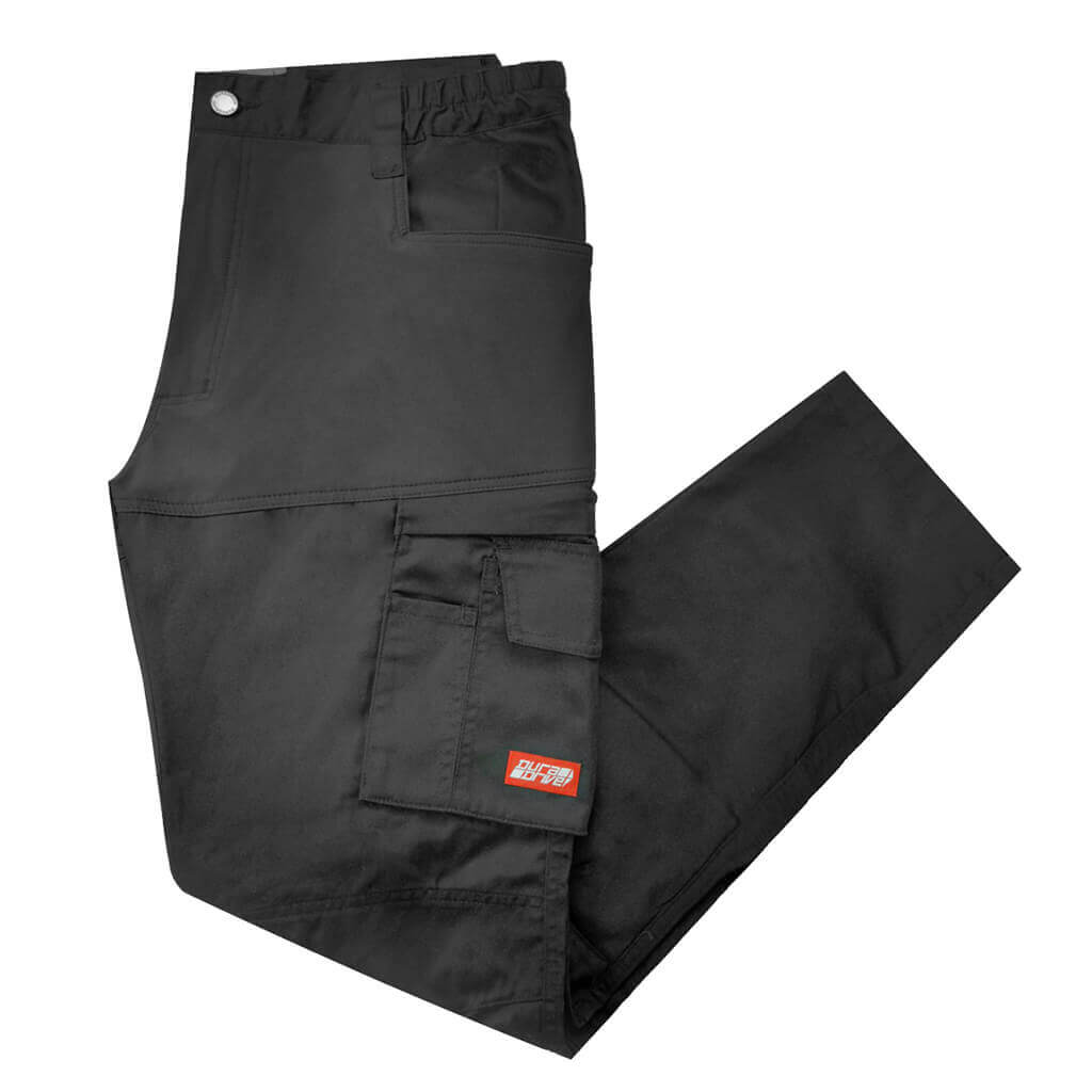 DuraDrive Trill Black Water Repellent Utility Work Pants