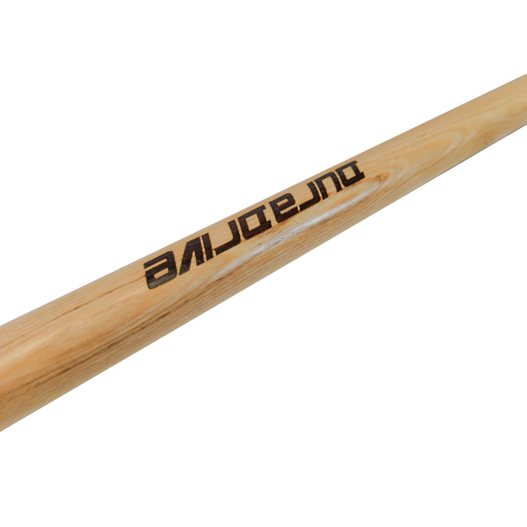 DuraDrive Ash Wood D-Handle Half-Moon Turf Grass Foot Step Edger
