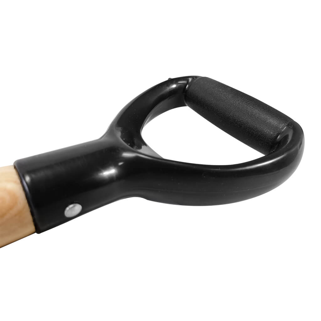 DuraDrive Ash Wood D-Handle Half-Moon Turf Grass Foot Step Edger