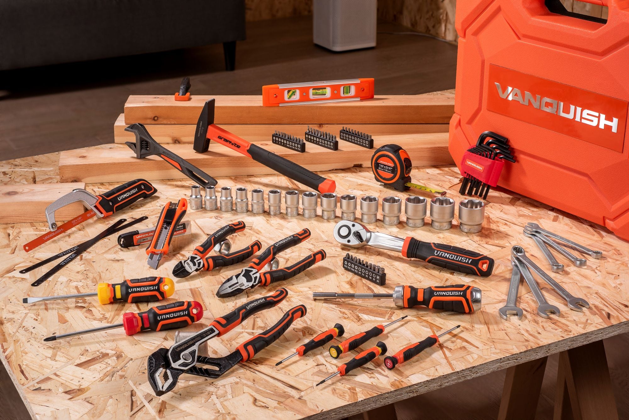 Vanquish 8002 102 PCS General Household Tool Set