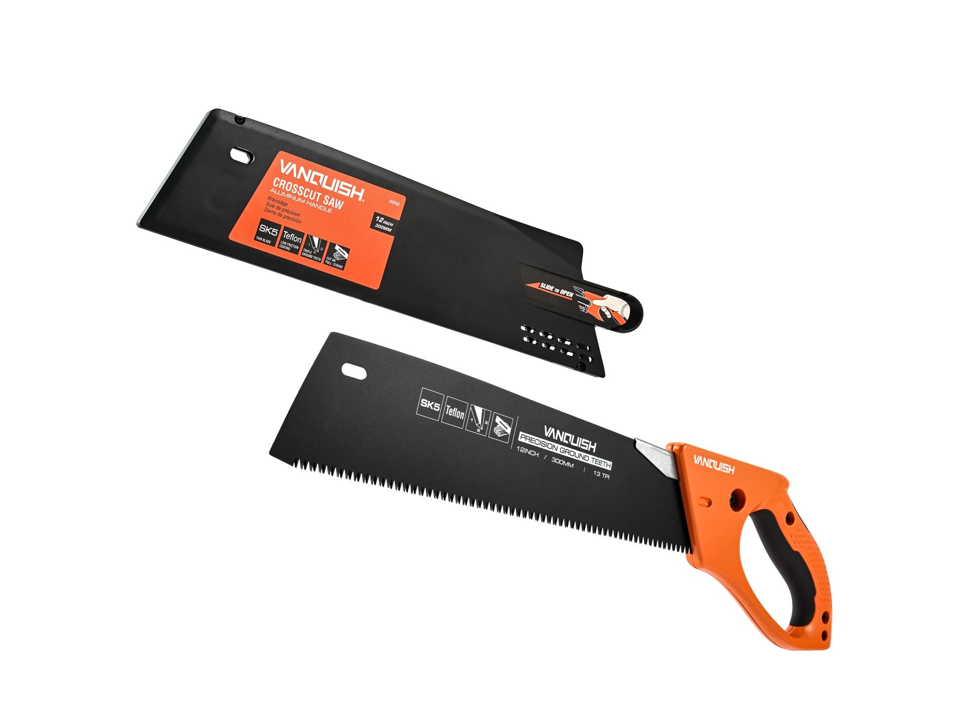 Vanquish 4892 12 Inches Pull Saw with Aluminium Handle