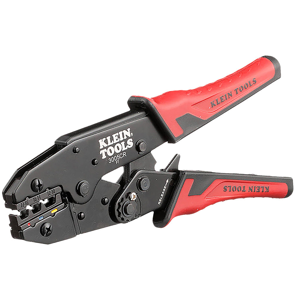 Klein 3005CR Ratcheting Crimper 10-22 Awg Insulated Terminal